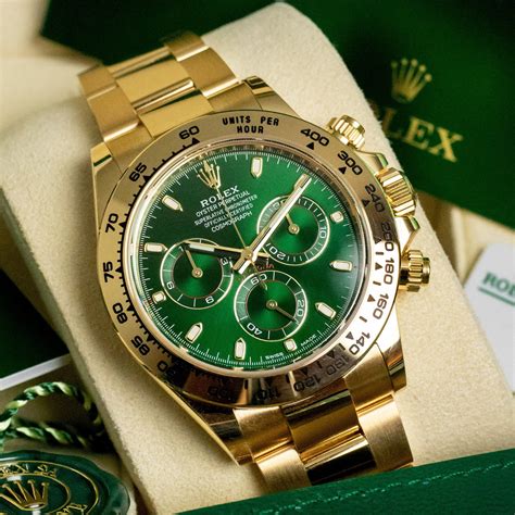 daytona rolex grün|green Rolex daytona for sale.